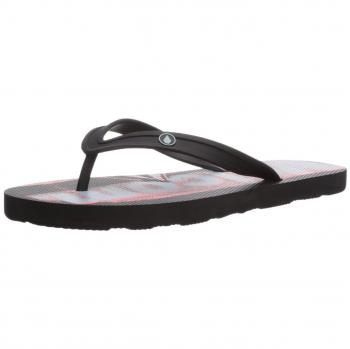 Volcom Fi Shoe Schwarz Sneaker, Chanclas para Hombre, Negro