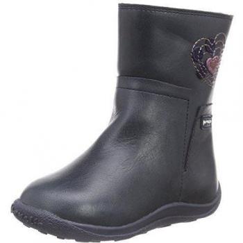Garvalin 151412 - botas de caño bajo de cuero niña, color azul, talla 25
