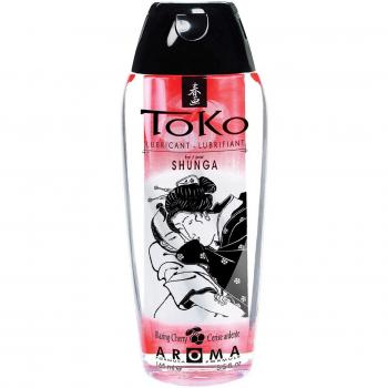Lubricante de Fresa Toko Shunga con Delicioso Aroma a Cereza Ardiente (165 ml)