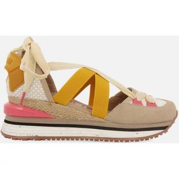 Gioseppo Sandalias de Cuña Beige Espadrille Mujer