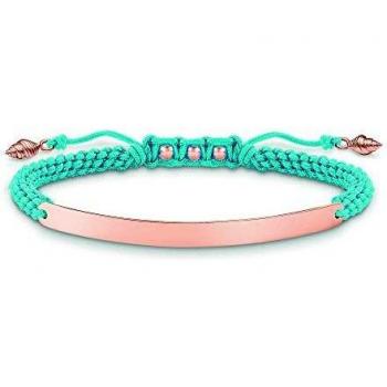 Pulsera Mujer Thomas Sabo LBA0062-597-1 Azul Oro Rosa Plata