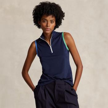 Polo Golf Ralph Lauren - Polo de mujer sin mangas con cremallera Polo Golf Ralph Lauren