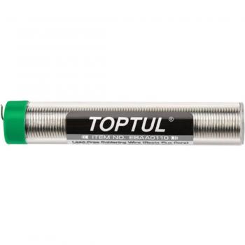 Hilo de soldadura sin plomo (estaño) 17g TOPTUL EBAA0110