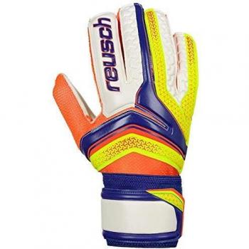 Reusch Serathor, Guante de Portero, Dazzling Blue-Safety Yellow, Talla 9.5