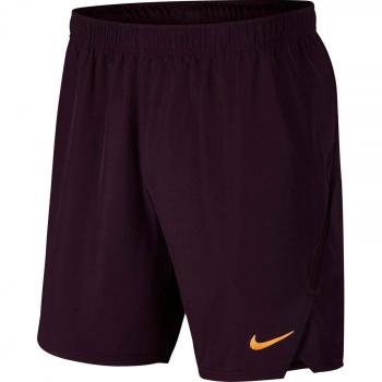 Nike M Nkct FLX Ace Short 9in Pantalón, Hombre, Burgundy Ash/Canyon Gold, S