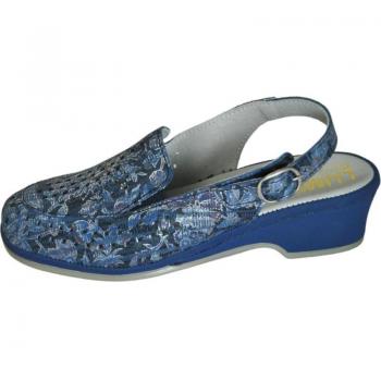 Sandalias de Mujer Lumel 4X-3644 Nadine 14 Sandalia Anatómica Ancho Especial D Denim 4232