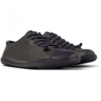 Camper - Zapatillas de piel de mujer G3D Peu Cami Twins con cordones, color verde oscuro oliva, talla 42