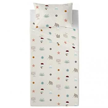 Sábana Encimera Haciendo el Indio Ice Age 180 x 270 cm para cama de 105/110