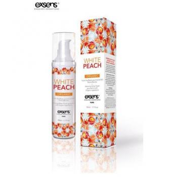 Exsens Organic White Peach Erotic Massage Oil - 50ml