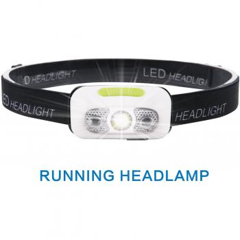 Linterna Frontal LED Linterna de Cabeza USB Recargable Impermeable Ligero Mini Linterna Frontal 7 Modos Perfecto para Trotar Camping Pesca Senderismo
