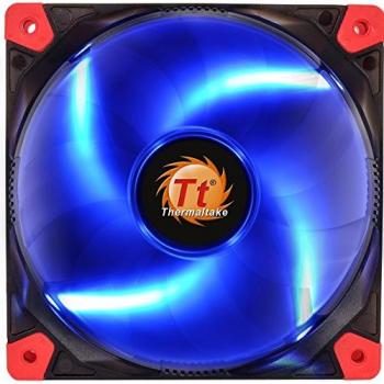 Ventilador de Ordenador Thermaltake Luna 12 LED Azul (120 mm, 1000 RPM) Translúcido