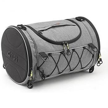 Motocicleta rollo bolsa Kawasaki Vulcan S GIVI ea107gr 25 litros Gray