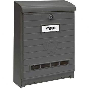 Arregui Mare E1065 Buzón Individual de Plástico de Gran Resistencia, Gris, Tamaño L
