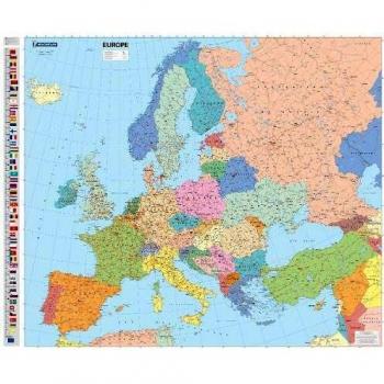 Mapa plastificado Europa Político: Wall Map: 1