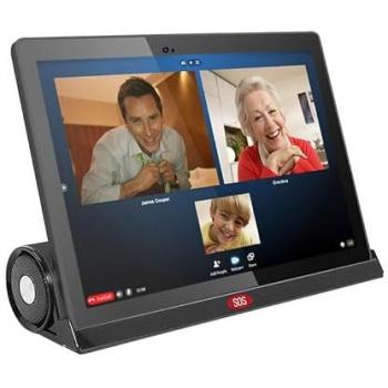 Tablet Lipa F50 para Personas Mayores 10.1 - 4G, Android 13, Estación de Acoplamiento, Botón SOS, GPS, Teclas Grandes