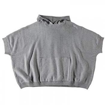 NAME IT JERSEI Capucha Punto NIÑA JULUKA - 158-164, Grey Melange