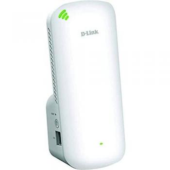 D-Link DAP-X1860, Extensor Wi-Fi 6, 1800 Mbps, red mallada, WiFi Mesh, roaming, repetidor de pared, hotspot, punto acceso, puerto Gigabit, EasyMesh, Plug and Play, WPA3, blanco