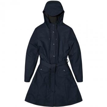 Rains Curve W Jacket - Navy - Women's - Size S (10/8)