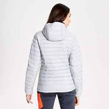 Dare 2b Elative Premium - Chaqueta de Invierno con Capucha y Bolsillos Inferiores con Cremallera y Ajuste Ajustable, Acolchada, para Mujer, Mujer, Color Argent Grey, tamaño 18