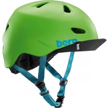 Bern Brentwood – Casco de Hombre Zipmold, Todo el año, Hombre, Color Matt neongrün, tamaño XXL/XXXL