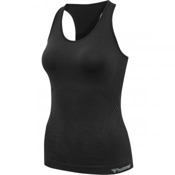 Hummel hmltif Seamless Sleeveless Tank Top for Women - Black, Size S
