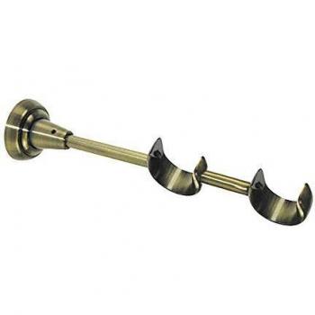 Soporte Zirconio Doble 28-28 Mm. Bronce Viejo