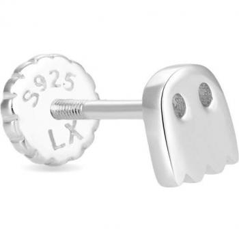 Pendientes Nafeu Personalizable de Plata de Ley 925 con Baño de Rodio