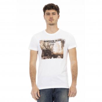 Trussardi Action White Cotton T-Shirt - XXL