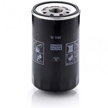 Original MANN-FILTER Filtro de aceite W 1160 – Para camiones, Autobuses y vehículos de utilidad