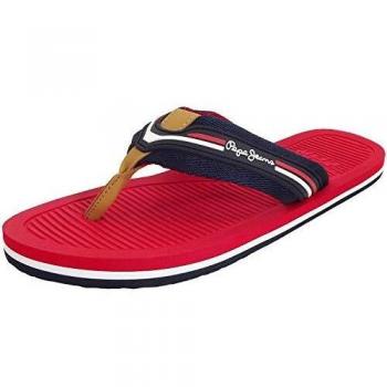 Pepe Jeans Sandalia Hombre Off Beach Basic Roja 41