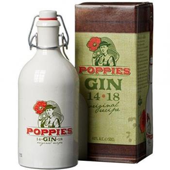 Poppies Gin 40% - 500 ml in Giftbox