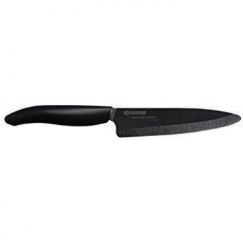 Kyocera Revolution Black - Cuchillo de cerámica, 13 cm, color negro