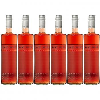 Bree Pinot Noir Rosado Halbtrocken 0,75L - Caja de 6 Botellas