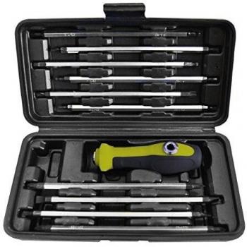 JBM 53010 - Pack de 11 destornilladores con mango intercambiable en estuche