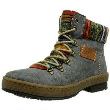 Rieker Women's Z6743-45 Felicitas 43 Grey Boot Euro 41 US 9.5 M