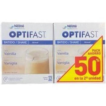 Optifast Batido Vainilla Pack Duplo 24 Sobres (12+12 con Descuento)