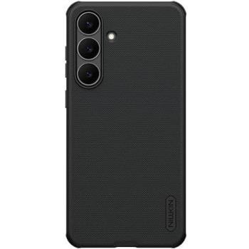 Nillkin Super Frosted Shield Pro Case for Samsung Galaxy S25 FE - Shockproof TPU + PC Back Cover - Black
