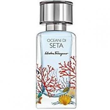 Salvatore Ferragamo Oceani Di Seta Eau De Parfum 50ml - Unisex fragrance, 50ml bottle, aquatic and floral notes, elegant and luxurious scent