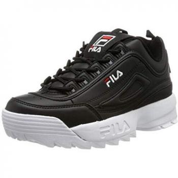 Zapatillas Fila Disruptor Low Mujer Negras 1010302.25Y