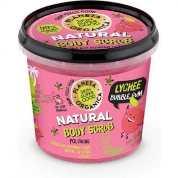 Planeta Orgánica Lychee Bubble Gum Body Scrub 360 ml