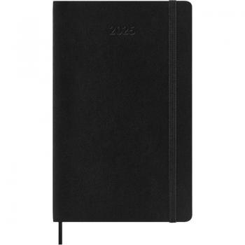 Moleskine Large Black Weekly Soft Cover 2025 Planner