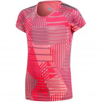Adidas Yg TR Cool tee Camisa de Golf, Niñas, Naranja