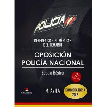 Referencias numéricas del temario. Oposición Policía Nacional Escala Básica