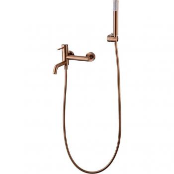 Kit de baño/ducha monomando Imex Products Monza en oro rosa cepillado