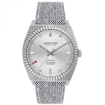Reloj Analógico de Cuarzo para Mujer Jason Hyde JH20000 con brazalete de ropa, diámetro de 36mm