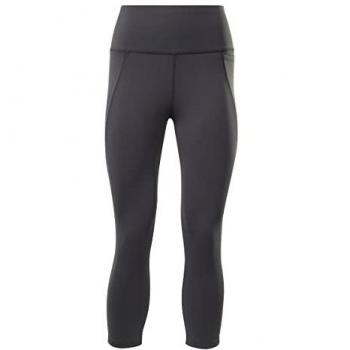 Mallas 3/4 Altas Reebok para Mujer en Negro - Talla 4-6