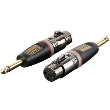3 P XLR F/2 P adaptador Jack M