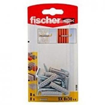 Fischer sx 6 ak - Taco con alcayatas sx 6 ak blister