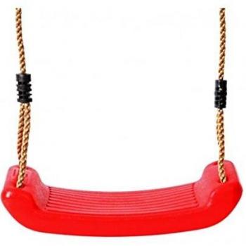Asiento de Plástico Rojo para Columpio 42 x 16 cm Swing King