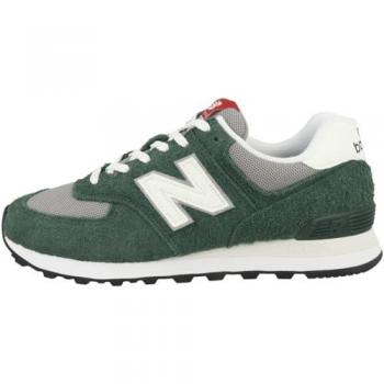Zapatillas Deportivas New Balance 574 Hombre Verde - Diseño Híbrido para Asfalto y Trail, Talla 40, Color Verde Pino Gris